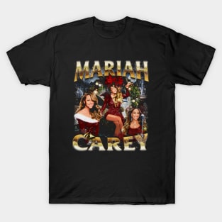 Mariah Carey Xmas Retro T-Shirt